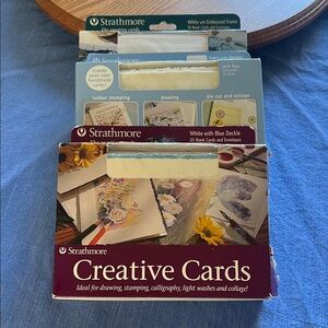 3 boxes of Strathmore Creative Cards
